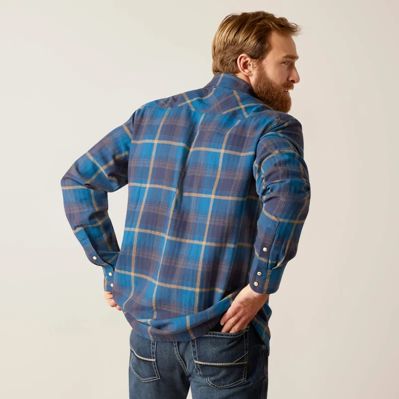 Ariat Men's Harland Retro Fit Shirt - Moon Howl-1